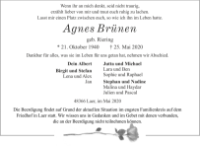 eine Anzeige