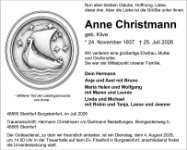 eine Anzeige