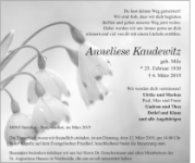 eine Anzeige