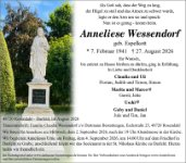 eine Anzeige