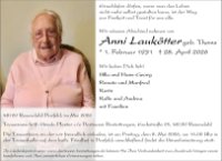 eine Anzeige