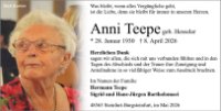 eine Anzeige