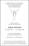 eine Anzeige