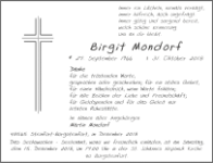 eine Anzeige