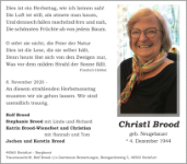 eine Anzeige