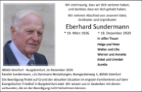 eine Anzeige