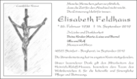 eine Anzeige