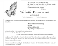 eine Anzeige