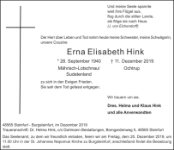 eine Anzeige