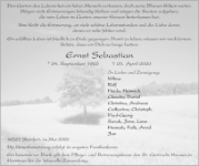 eine Anzeige
