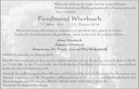 eine Anzeige