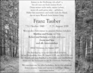 eine Anzeige