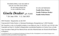 eine Anzeige