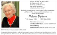eine Anzeige