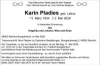eine Anzeige
