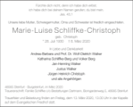 eine Anzeige