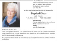 eine Anzeige