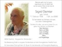 eine Anzeige