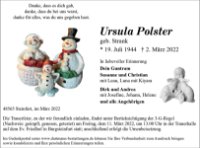 eine Anzeige