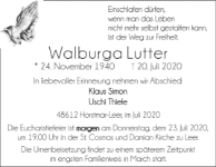 eine Anzeige