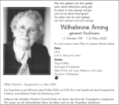 eine Anzeige